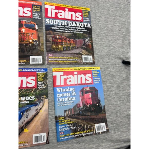 Trains Magazine The Magazine of Railroading January 2018 Single Issue Magazine - Picture 8 of 9